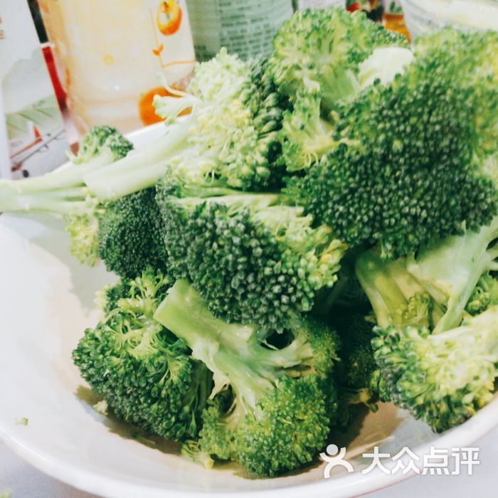 签串百味旋转小火锅西蓝花图片-北京自助餐-大众点评网