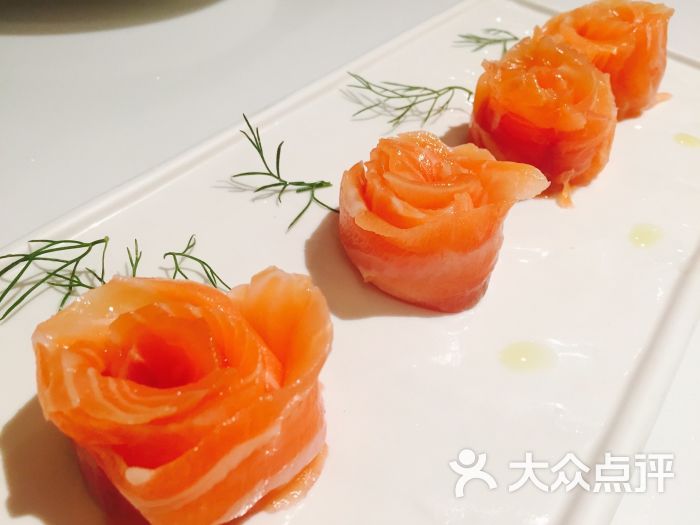 烟熏三文鱼玫瑰
