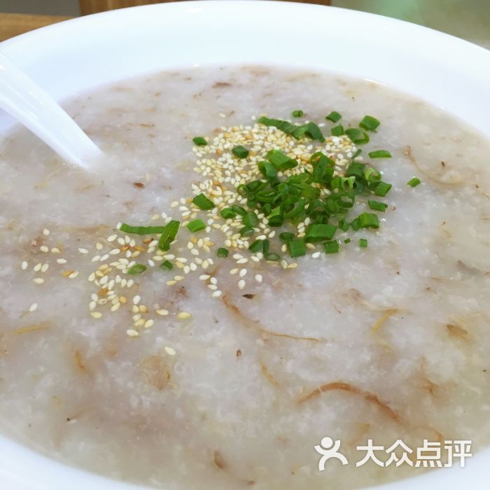 招牌蕉蕾鸡丝粥