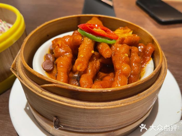 顾小亭·粤菜点心(滨江龙湖天街店)百酱蒸凤爪图片
