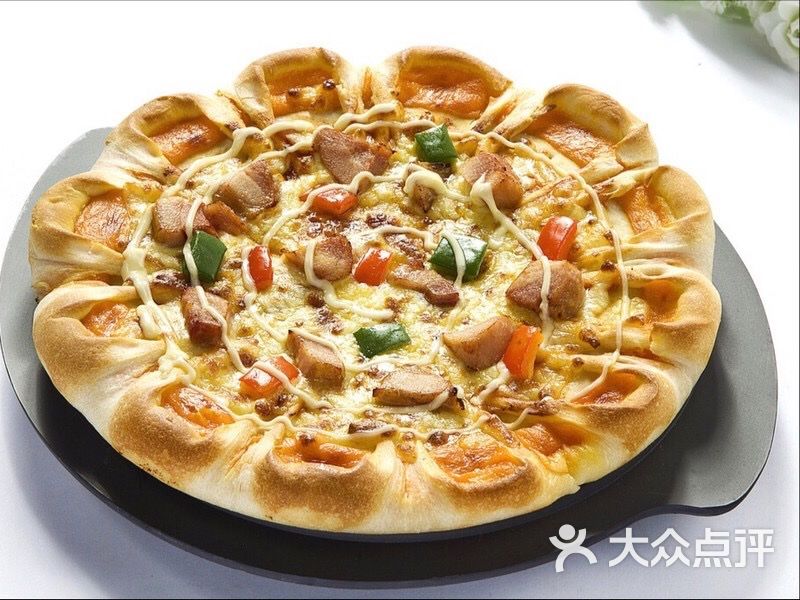 芝心黑椒牛肉披萨