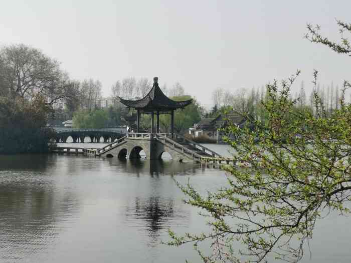 勺湖公园-"勺湖公园位于淮安的老城,我主要是冲着文通.