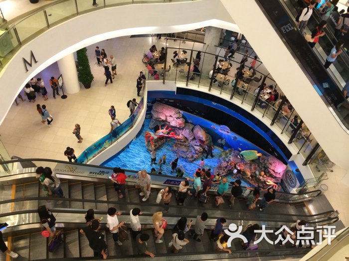 暹罗百丽宫-地下是东南亚最大的水族馆图片-曼