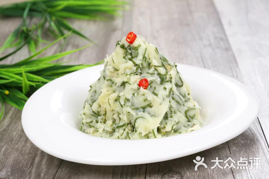 本香西北风味沙葱土豆泥图片 - 第25张