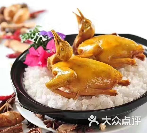 聚鸽缘园林酒家(新塘店-盐焗乳鸽图片-广州美食-大众点评网