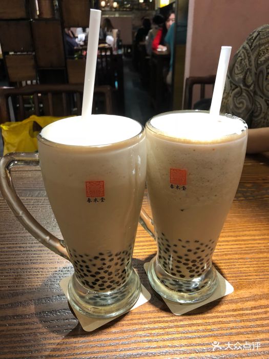 春水堂人文茶馆(庆城店-铁观音珍珠奶茶图片-台北美食-大众点评网