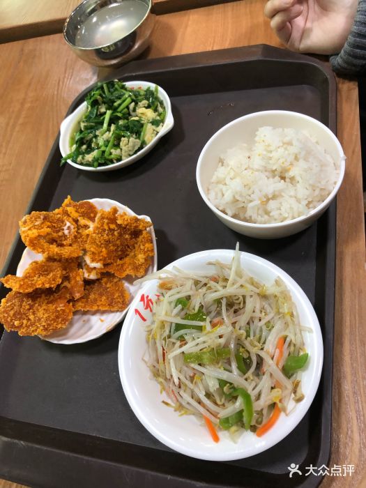 南京中医药大学汉中门校区食堂图片