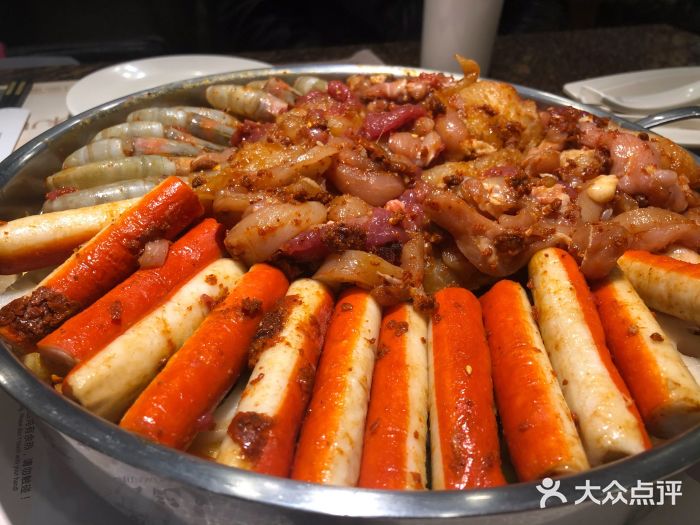 黄记煌三汁焖锅(乐客城夏庄路店-鲜虾-菜-鲜虾图片-青岛美食-大众