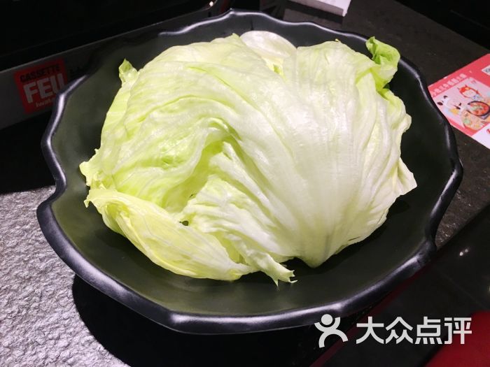 桐记小灶儿牛板筋火锅(悠唐购物中心店)圆生菜图片 第2张