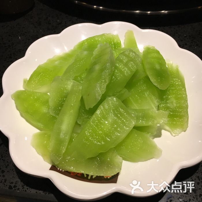 宽板凳老灶火锅(浦西万达店)青笋图片 第10张