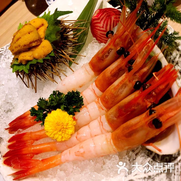 活海胆刺身