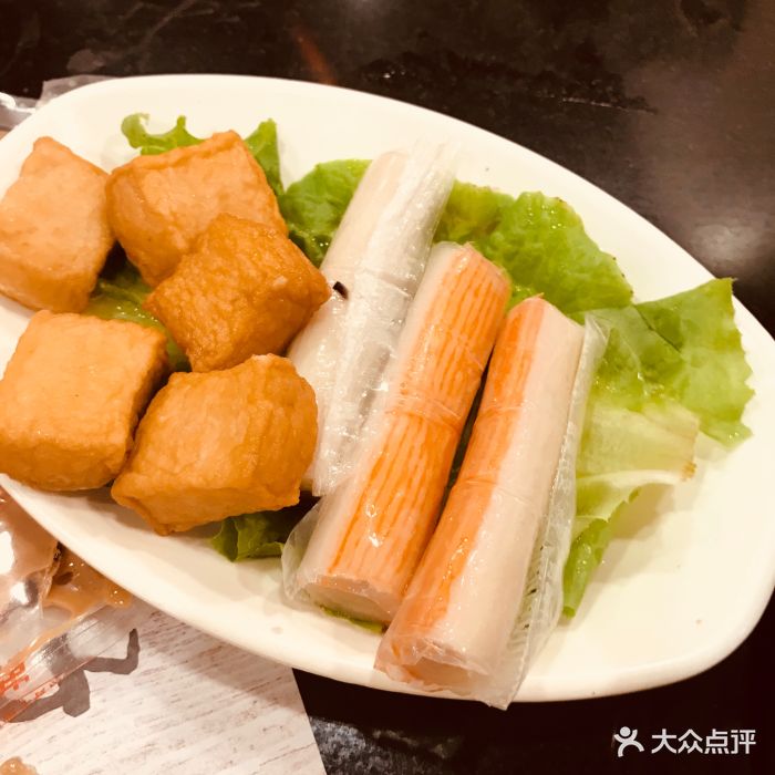 鱼豆腐蟹肉棒双拼