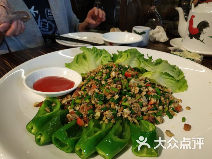 “环境优雅，店内小桥流水，古色古香，进入店”-猪肉婆私房菜-顺德区美食