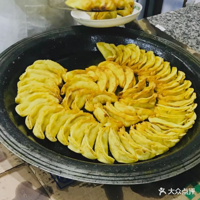 李记清真馆-牛肉锅贴-菜-牛肉锅贴图片-南京美食-大众