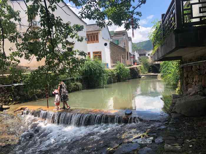 嵩溪古村风景区-"陪妹妹妹夫嵩溪古村走走.嵩溪,依山傍水,.