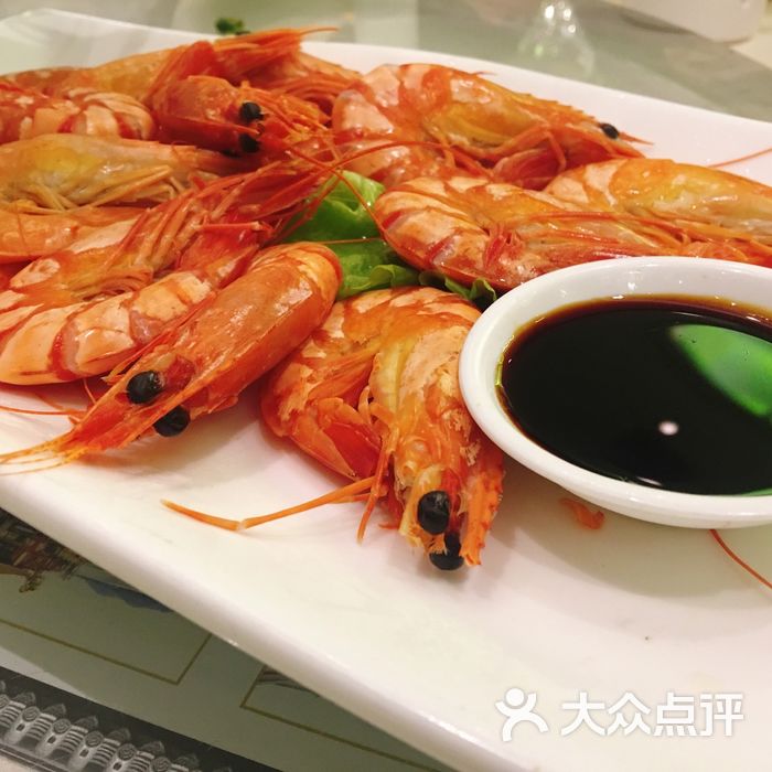 西苑古越人家白灼黑虎虾图片-北京杭帮菜-大众点评网