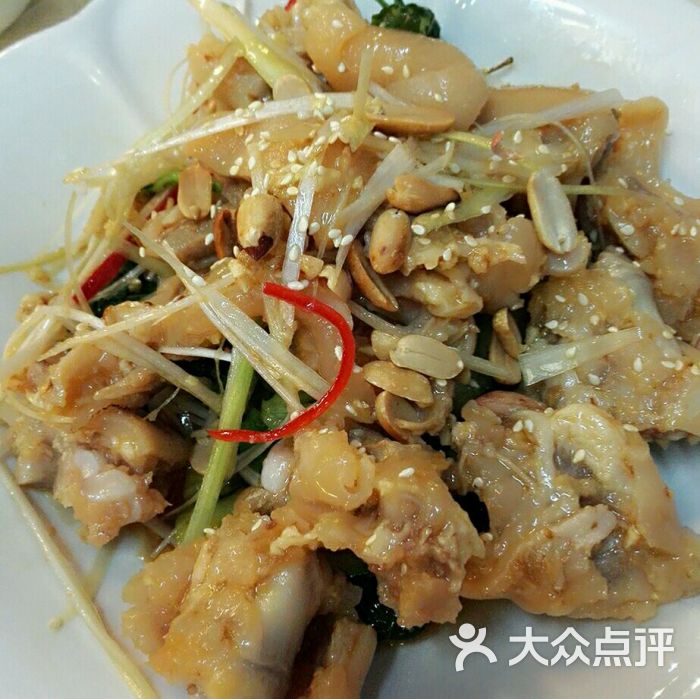 沙姜凉拌猪手