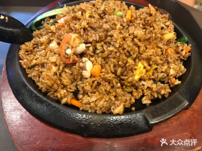 铁板炒饭大王(广益哥伦布店)铁板海鲜炒饭图片