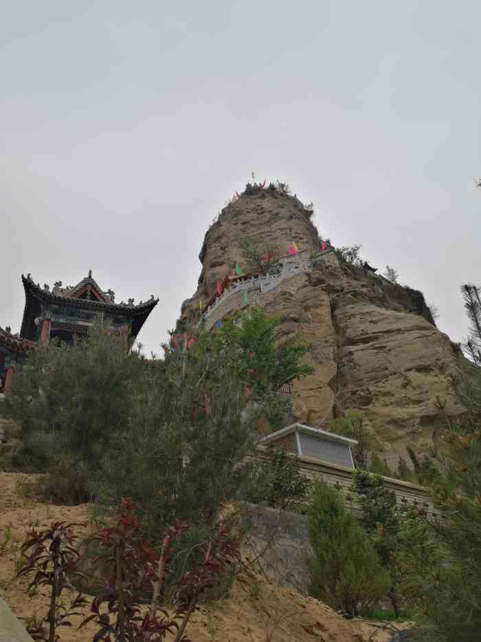 二郎山风景区-"神木当地最著名景点了,就在市区,工作.