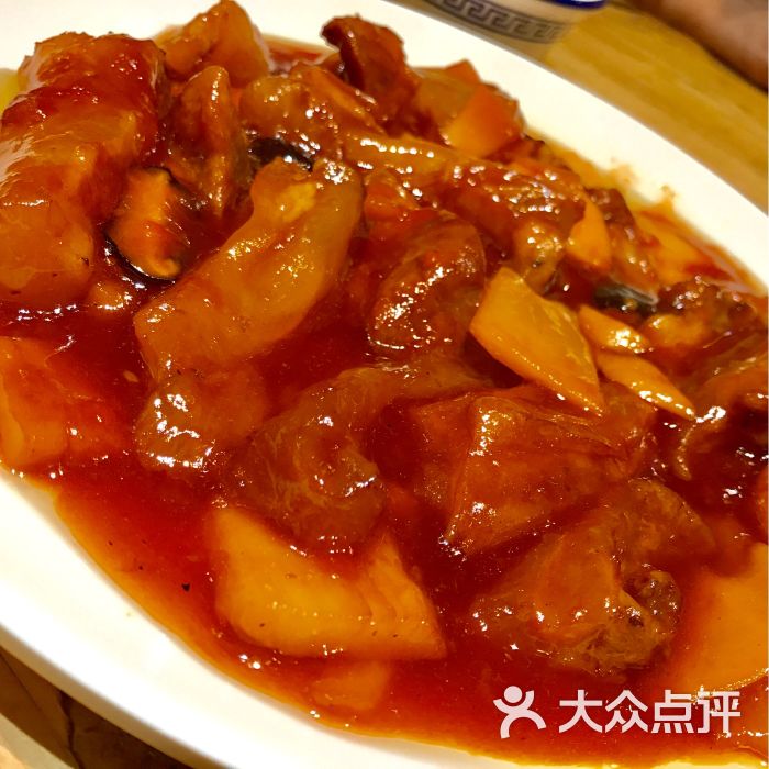 永源成清真餐厅(银河国际店)红烧蹄筋图片 - 第2张