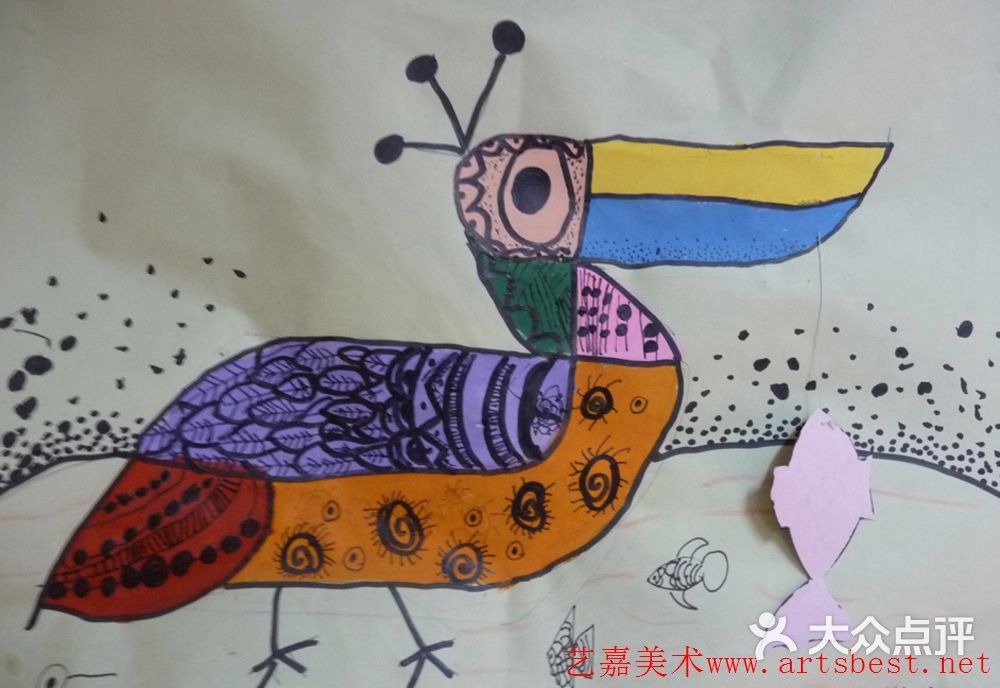 【创意线描画-亲子套餐-艺嘉美术教育(殷高西路中心-大众点评网