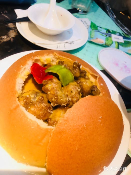 咖喱面包鸡