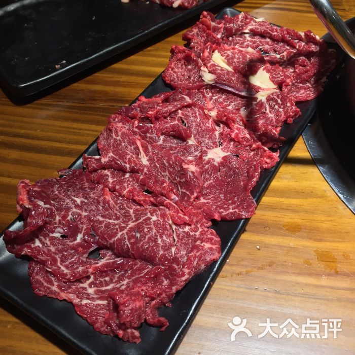 今年牛事潮汕原味牛肉火锅(宝山店)雪花图片 - 第3张