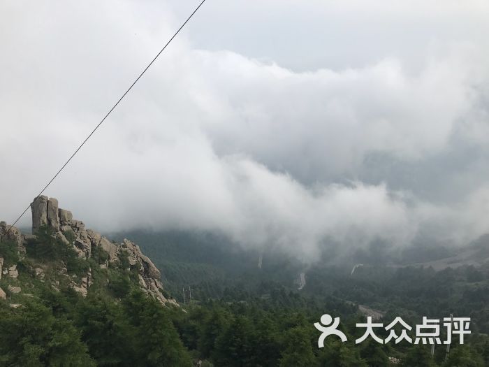 唯一的好处就是可以开车上去,车收费60元,.-雾