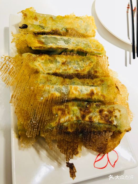 素三鲜锅贴