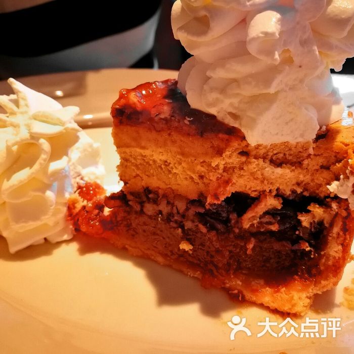 the cheesecake factory 芝乐坊餐厅 南瓜山核桃芝士蛋糕