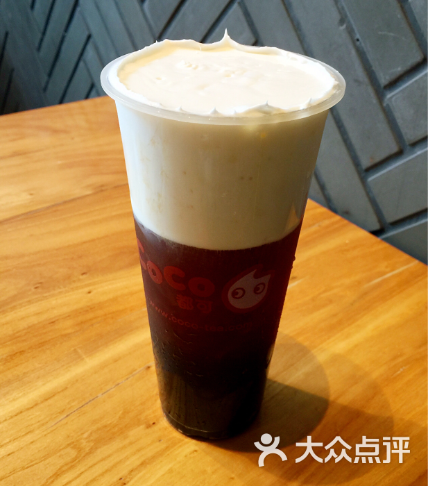 coco都可茶饮(新光店)奶盖红茶图片 第22张