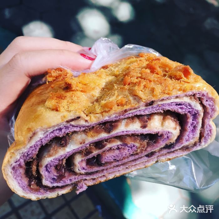 美嘉华面包西饼店太极包图片
