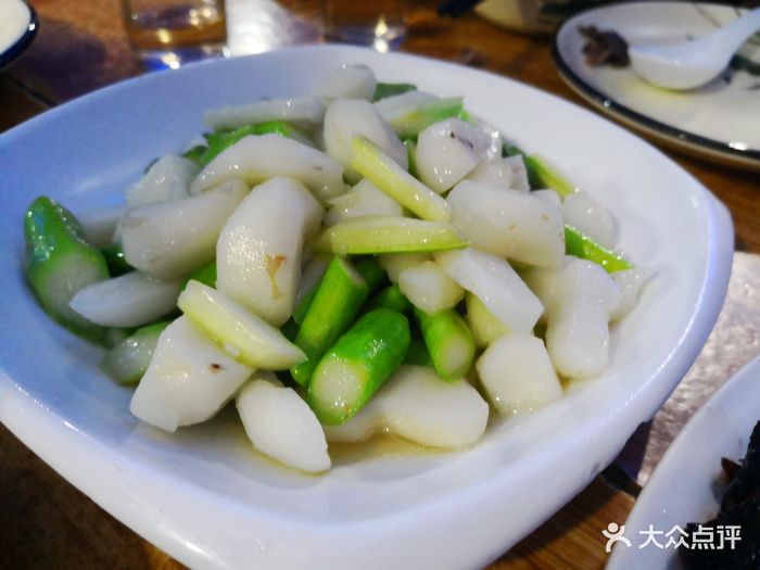 德明饭店(八卦新村店)芦笋炒马蹄图片 第1526张