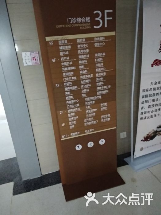 中医药大学第二附属医院楼层分布图片 - 第1张