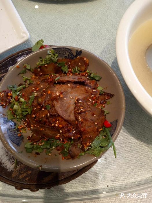 悦百味品质川菜(青白江店)干拌牛肉图片 - 第1张