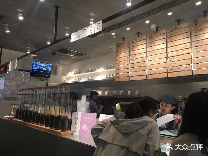 喜茶(天汇igc店)收银台图片