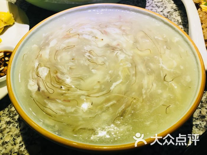 蝶飞巷杭帮菜(高新万达店)发财鱼肚羹图片 第6张