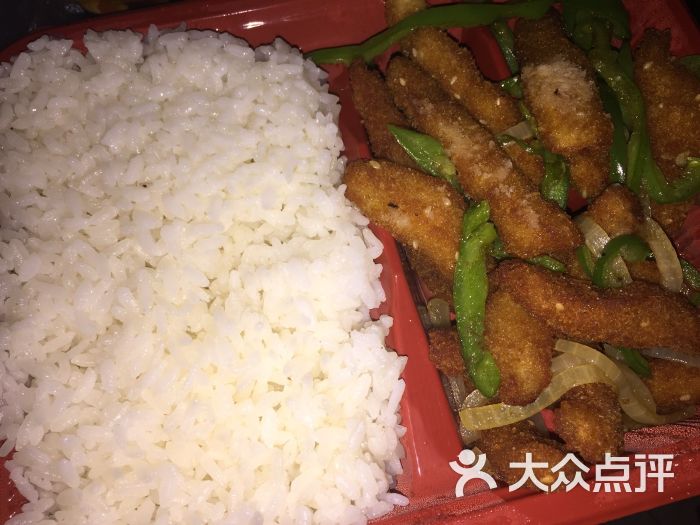 椒盐排条饭