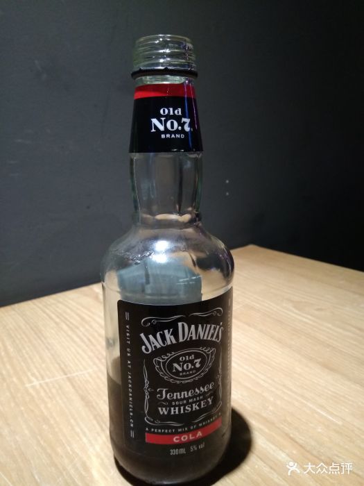 jack daniel"s whiskey & cola 杰克丹尼威士忌预调酒-可乐味