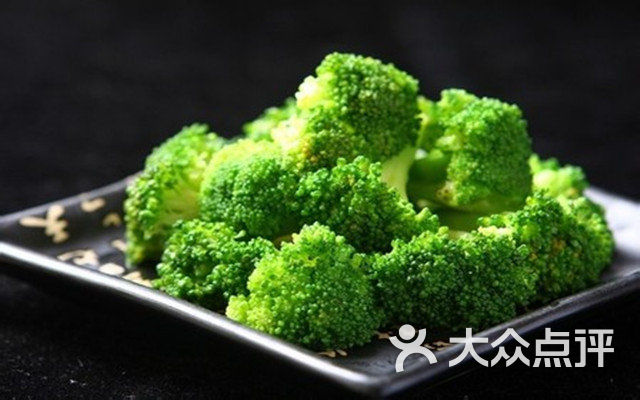 杨家码头花式铁板烧蒜蓉西兰花图片-北京西式正餐-大众点评网