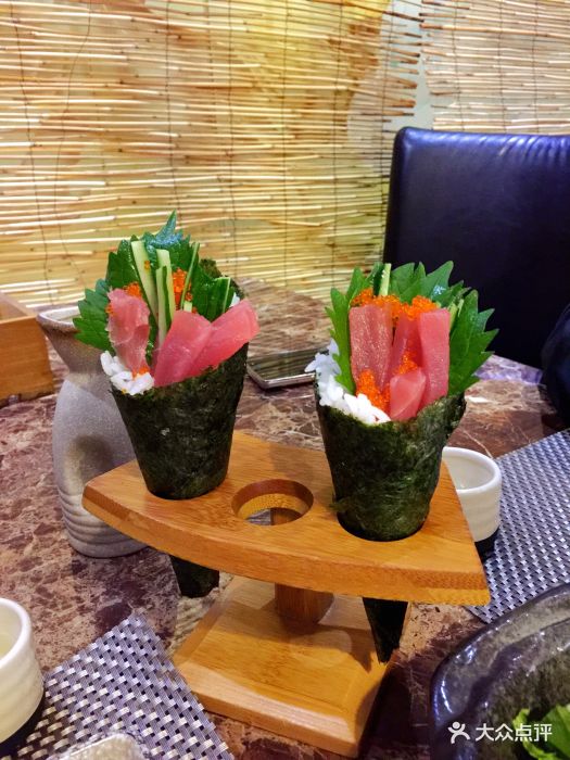 千只鹤手作り料理 居楽屋(昌平店)金枪鱼手卷图片