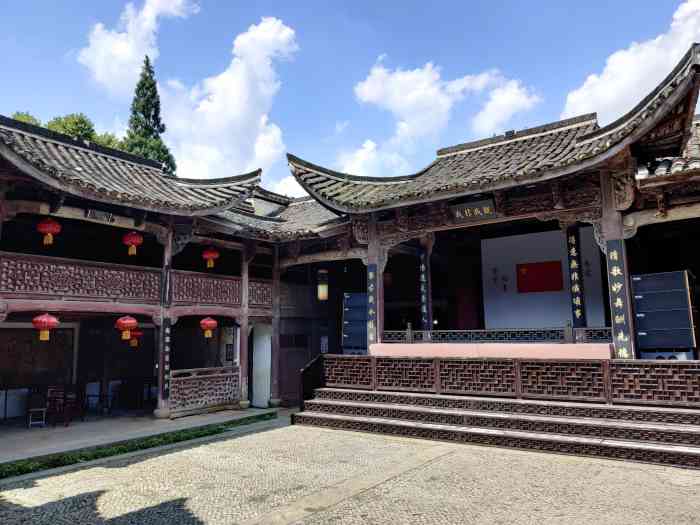 大陈村景区"衢州江山大陈古村,一个拥有数百年历史的古.