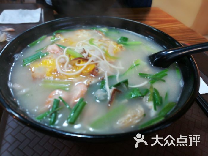 蛤蜊蛤蜊海鲜面吾家三鲜面图片 第1张