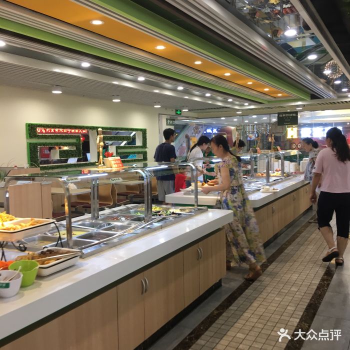 素耕素食自助餐厅(泉城路q77店)大堂图片 - 第16张