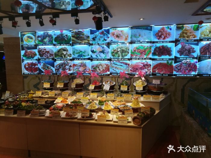 兰公馆大饭店·宴会厅菜品展示区图片