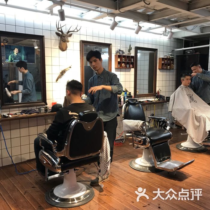 bg barbershop男士理发图片-北京美发-大众点评网