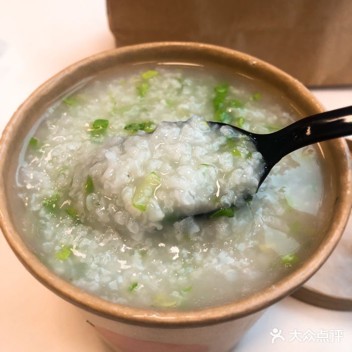 三米粥铺(静安寺店)有机青菜粥图片