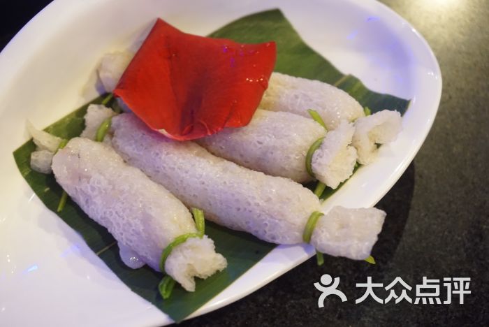 野生竹荪虾滑卷