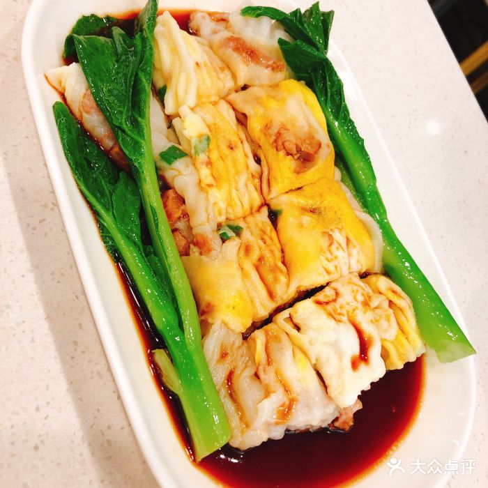 广点王广东小美食(革新店)叉烧鸡蛋肠粉图片