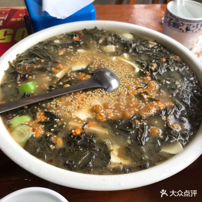 老袁家饺子王烩面城芝麻叶炖豆腐图片 - 第7张